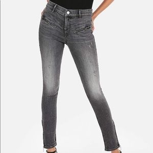 Grey Express skinny jeans